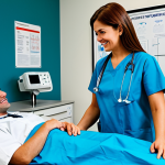 외과 치료 성공 사례 - Anesthesiologist Consultation**

"A friendly anesthesiologist in a clean, modern clinic, explaining ...