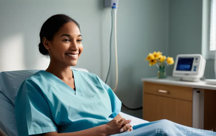 복강경 수술 효과 분석 - **Prompt 1: A New Dawn in Medicine - Minimally Invasive Recovery**
    "A bright, optimistic image o...