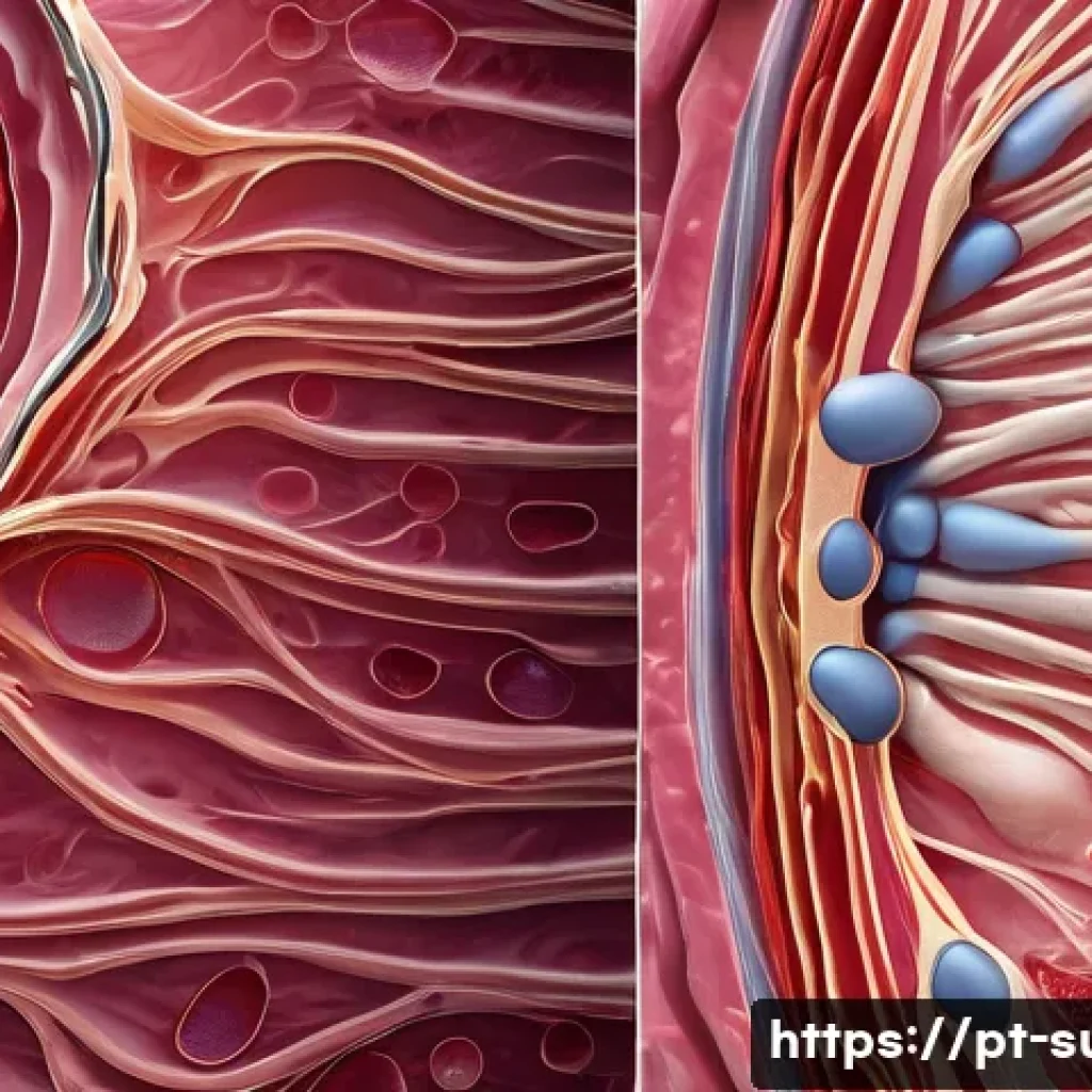 외과 흉터 없애는 방법 - A close-up, highly detailed medical illustration of human skin undergoing the healing process after ...