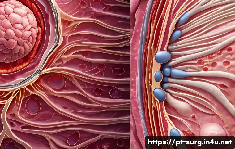 외과 흉터 없애는 방법 - A close-up, highly detailed medical illustration of human skin undergoing the healing process after ...